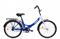 Велосипед складной Aist Smart 24 1.0, голубой