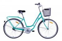 Велосипед городской Aist Avenue 1.0 (2019)сине-зелено-белый